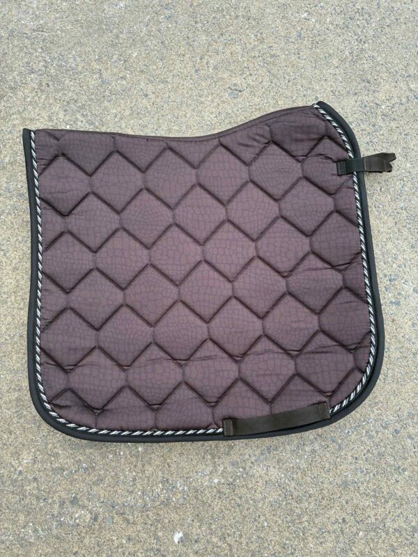 Tapis de selle QHP Collection Croco