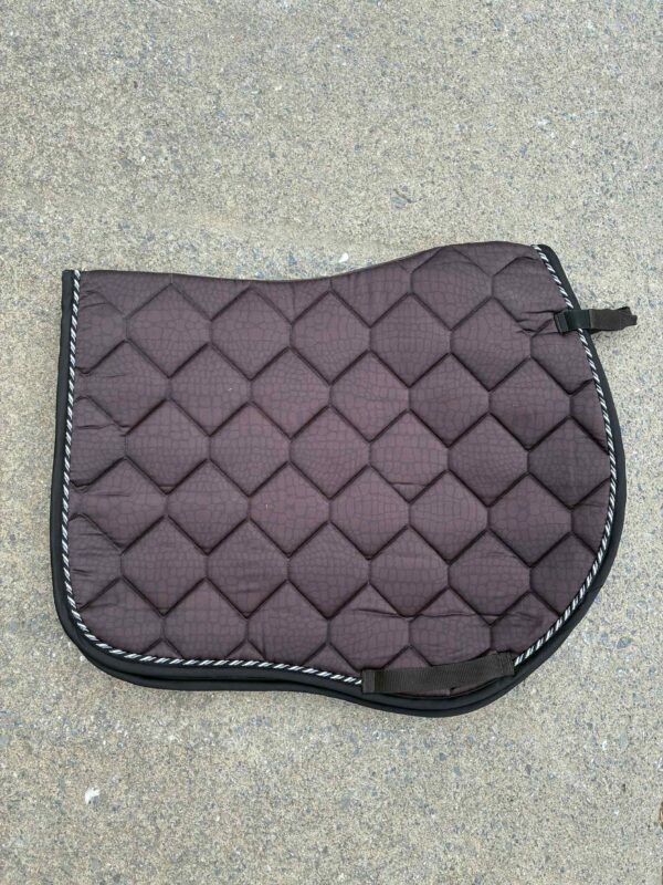 Tapis de selle QHP Collection Croco