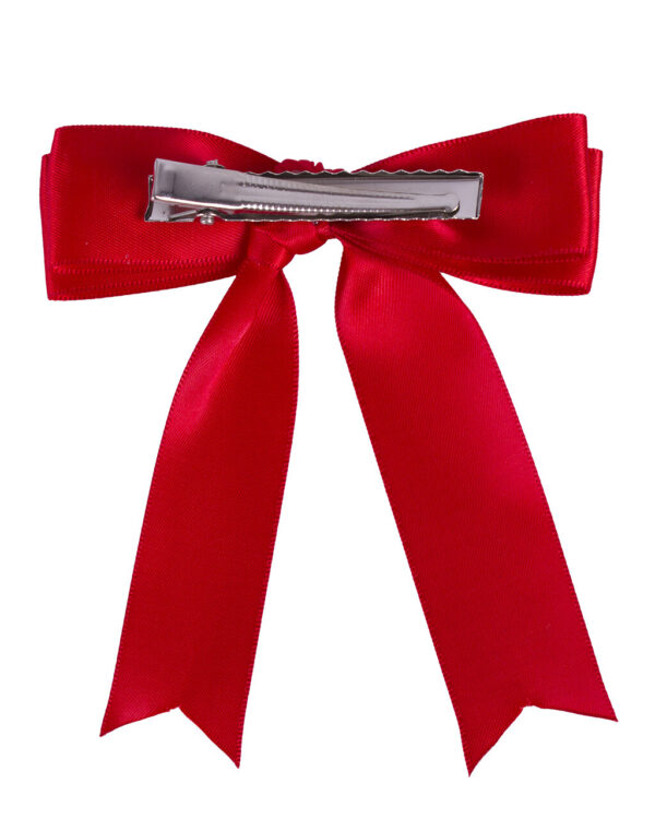 Noeud rouge à clips