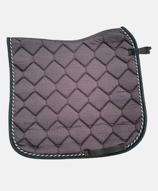 Tapis de selle QHP Collection Croco