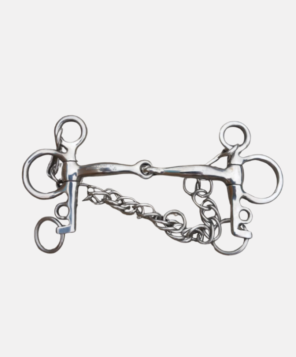 Pelham inox canon fin 12.5 cm