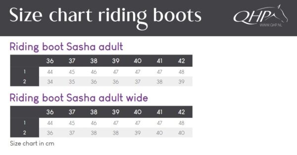 Bottes Sasha QHP Adulte