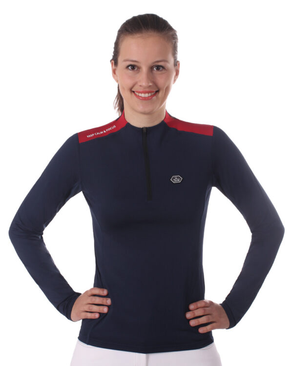 8469mar_4 Polo manches longues QHP