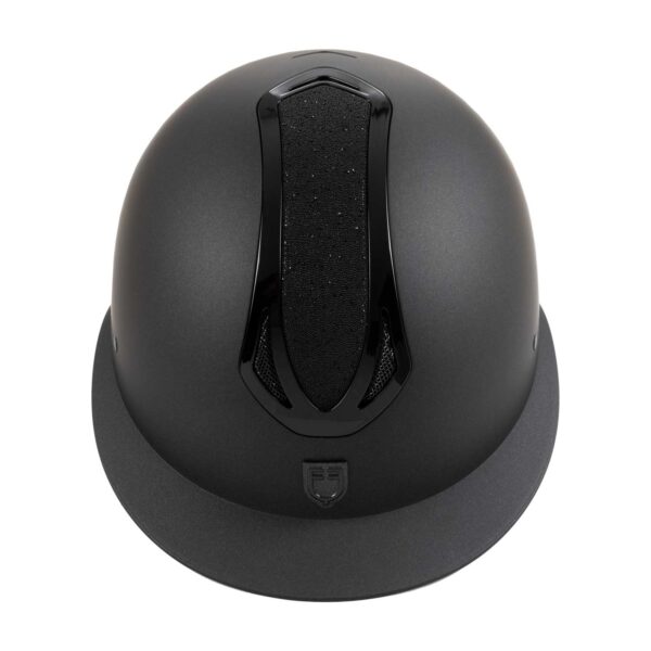 Bombe Equestro Azael avec strass et visière large