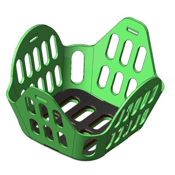 Plaque protectrice panier anti-fourbure Greenguard